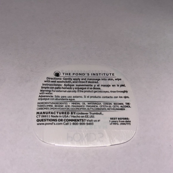 Ponds cold crème makeup remover 3 pk of 3.5oz each - Picture 8 of 10